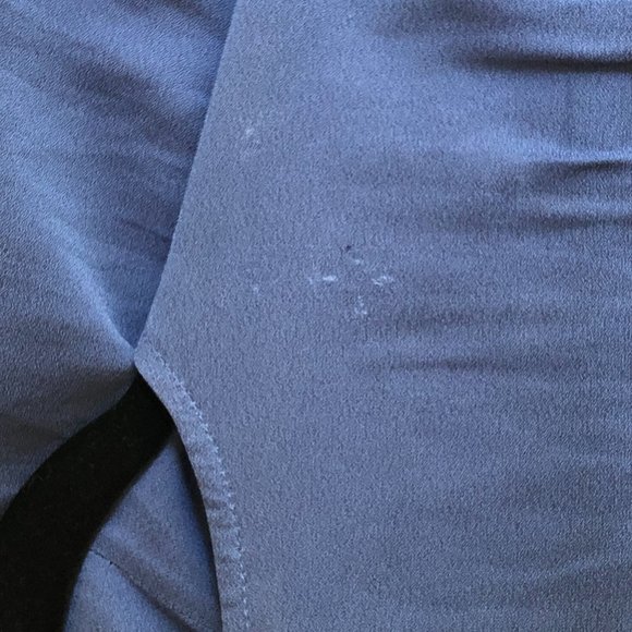 BCBGMAXAZRIA Short Sleeve Dress Blue Size 8 - Picture 14 of 16